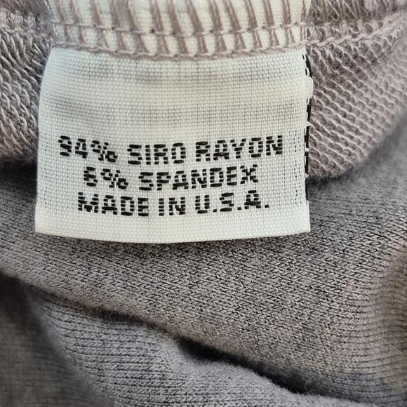 Bryn Walker Light Gray Shark Bite Tunic - Size L - Picture 9 of 10